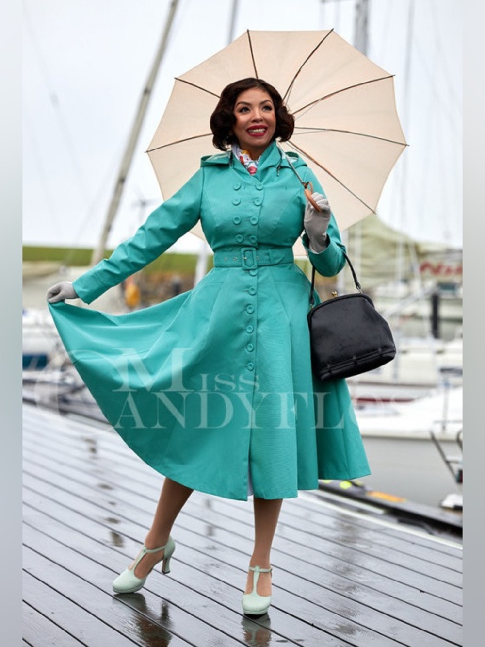 Miss Candyfloss Luella Kat Rain Coat